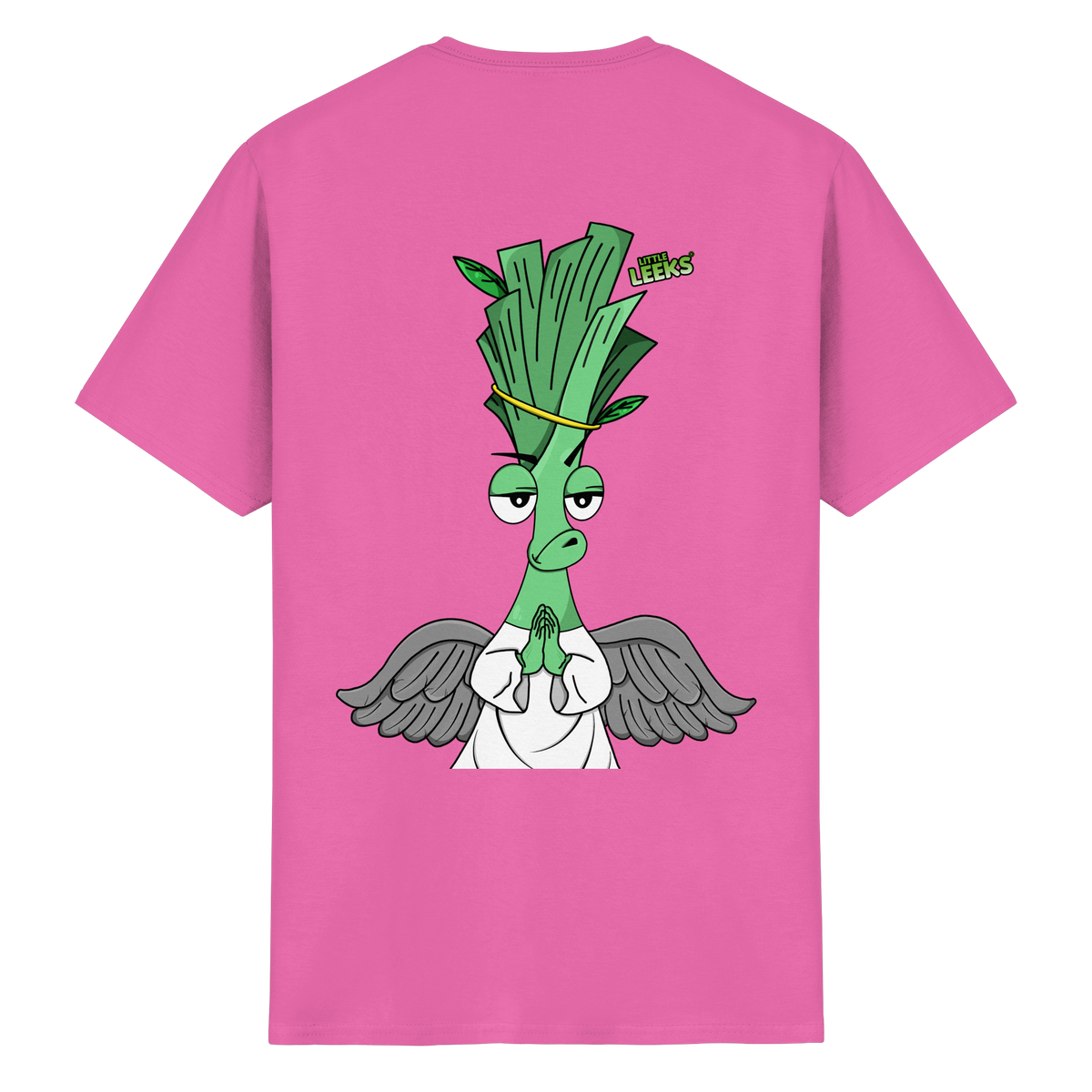Motiv Nr 03: motivierter Engel Lauch - Heavy Cotton T-Shirt