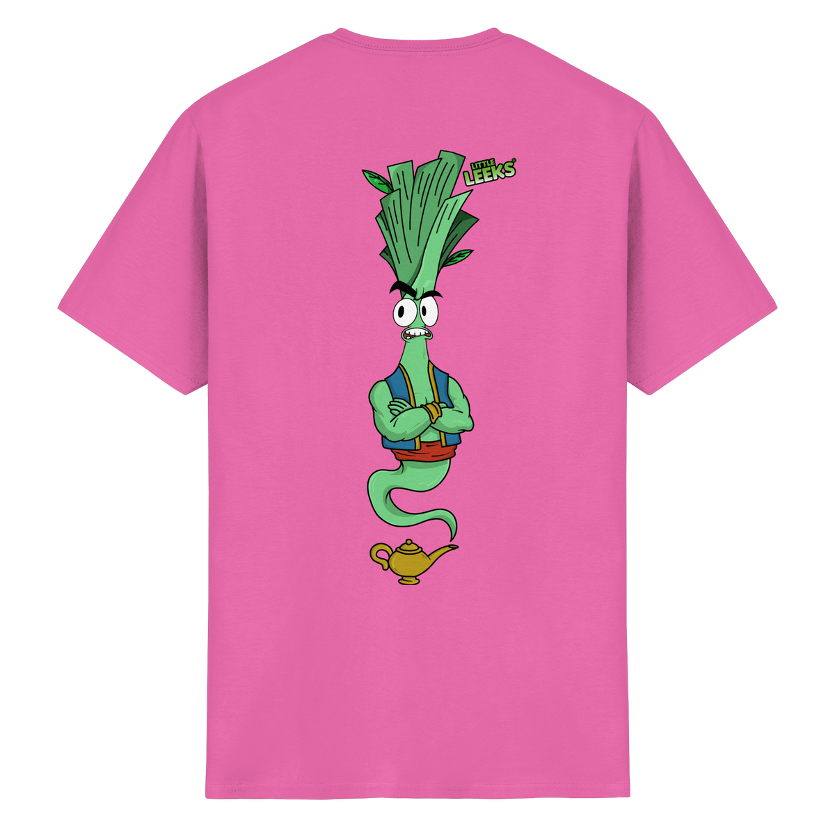 Motiv Little Leeks Nr 43: Lauch aus der Flasche - Heavy Cotton T-Shirt