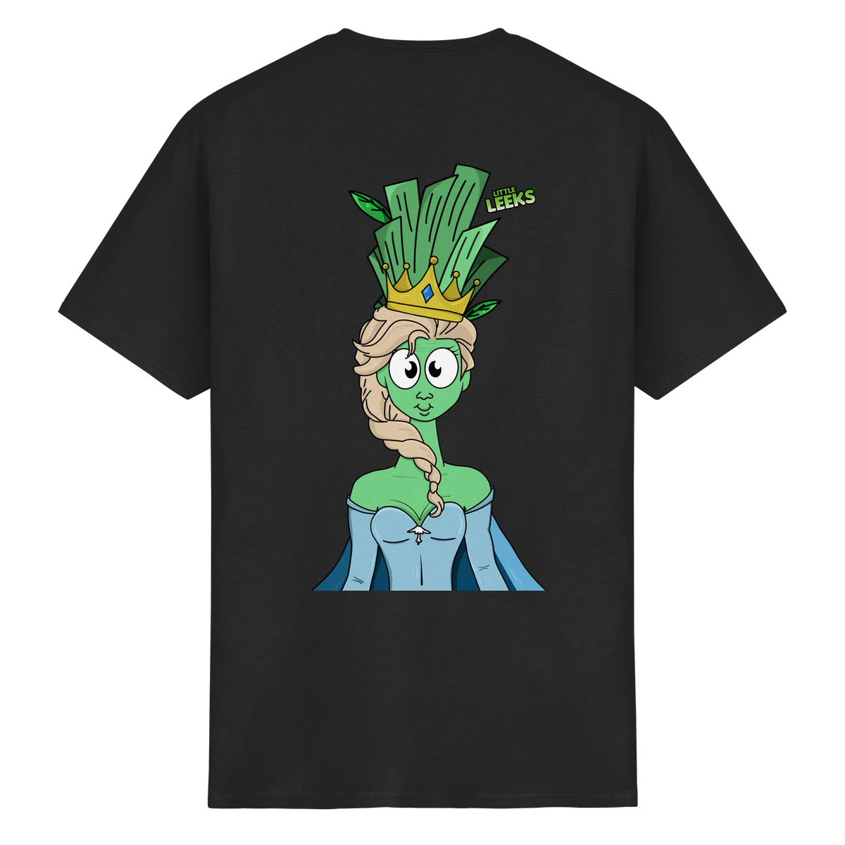 Motiv Nr 37: grüne Eisprinzessin  - Heavy Cotton T-Shirt