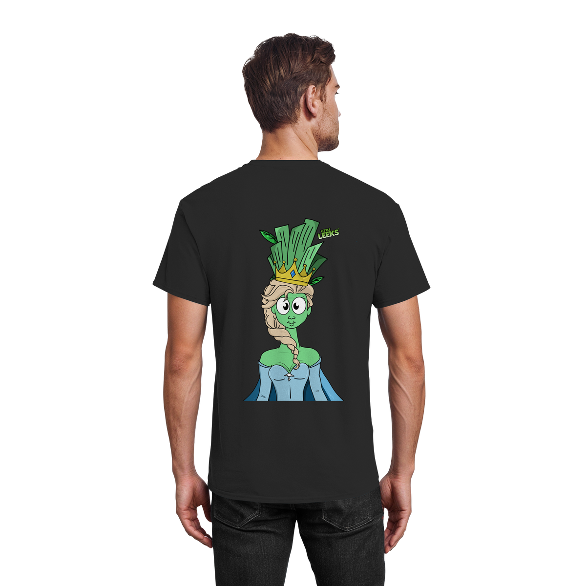 Motiv Nr 37: grüne Eisprinzessin  - Heavy Cotton T-Shirt
