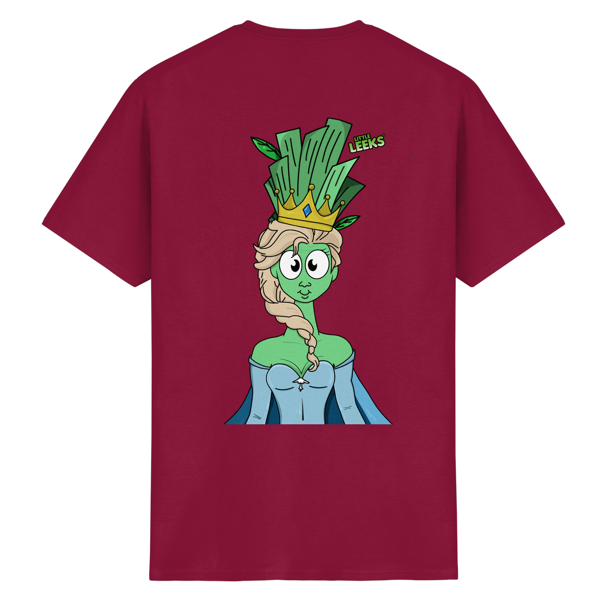Motiv Nr 37: grüne Eisprinzessin  - Heavy Cotton T-Shirt