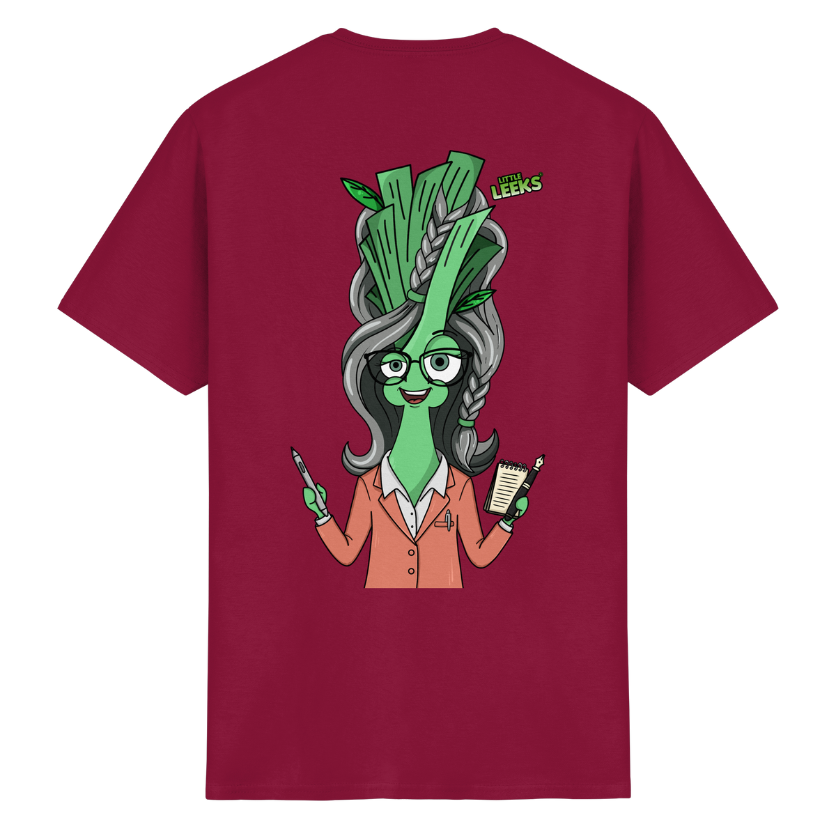 Motiv Nr 48: Bürodame Lauch - Heavy Cotton T-Shirt
