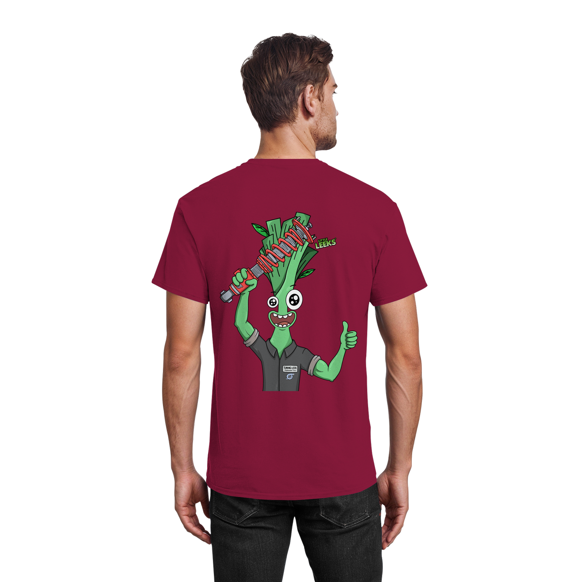 Motiv Little Leeks Nr 42: Tunerlauch - Heavy Cotton T-Shirt
