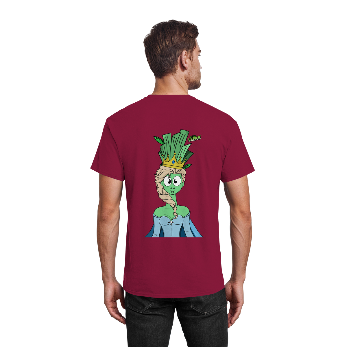 Motiv Nr 37: grüne Eisprinzessin  - Heavy Cotton T-Shirt