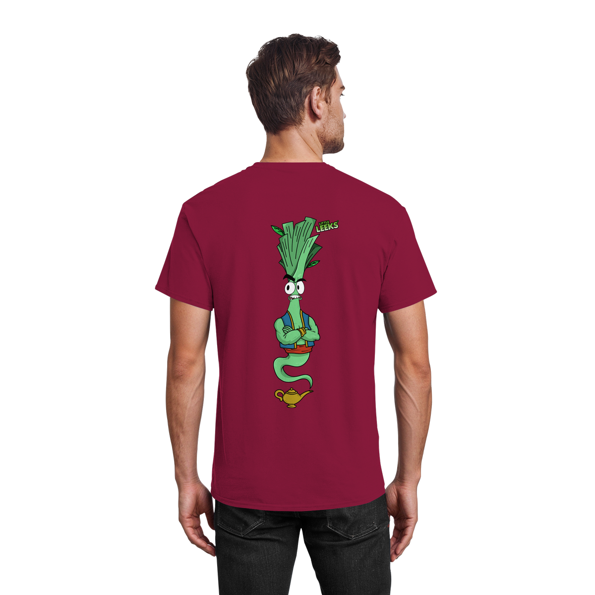 Motiv Little Leeks Nr 43: Lauch aus der Flasche - Heavy Cotton T-Shirt