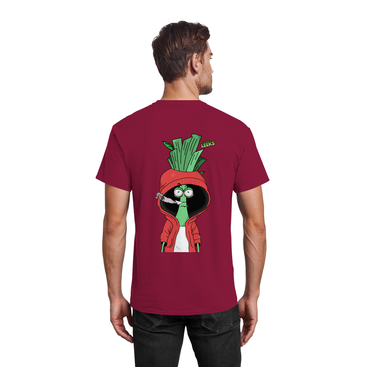 Motiv Nr 08: Smokin Green Lauch - Heavy Cotton T-Shirt