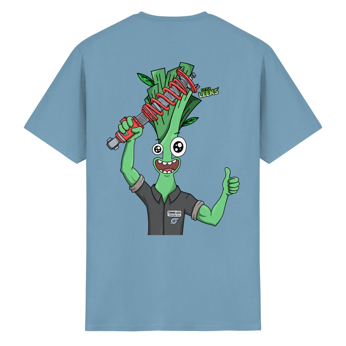 Motiv Little Leeks Nr 42: Tunerlauch - Heavy Cotton T-Shirt