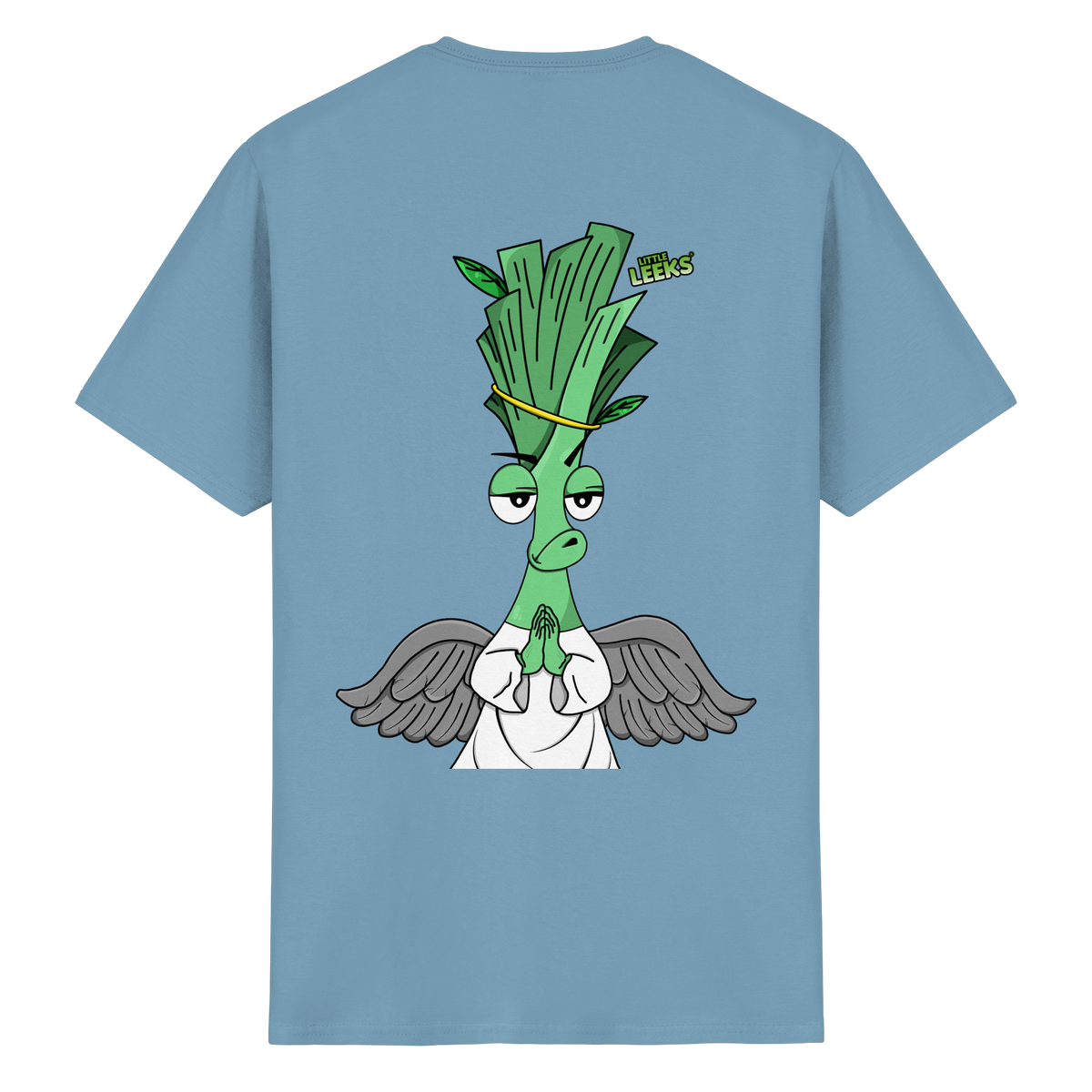 Motiv Nr 03: motivierter Engel Lauch - Heavy Cotton T-Shirt