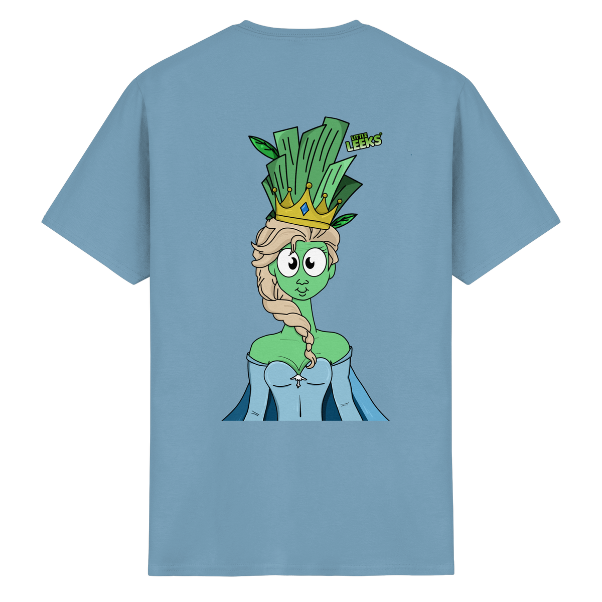 Motiv Nr 37: grüne Eisprinzessin  - Heavy Cotton T-Shirt