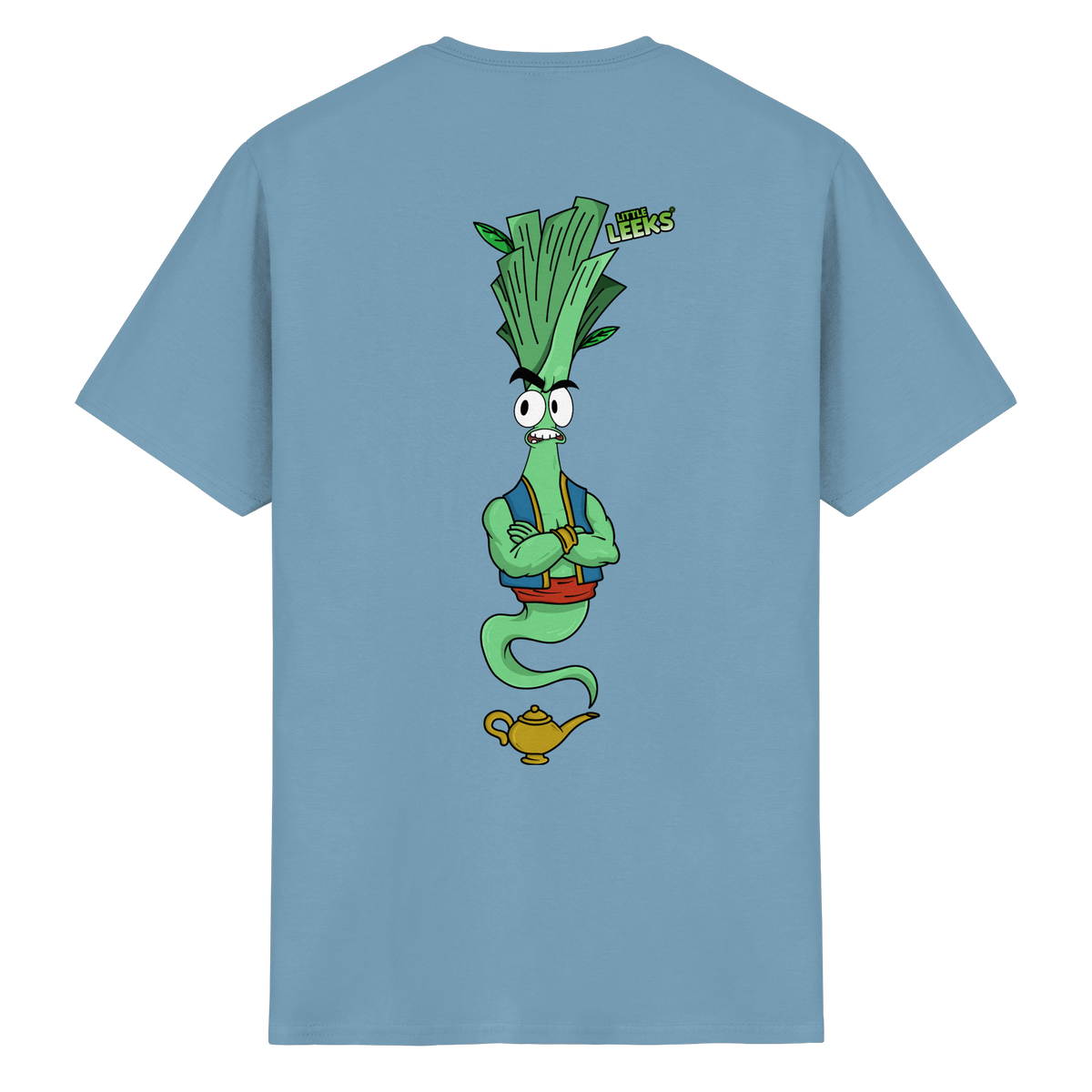 Motiv Little Leeks Nr 43: Lauch aus der Flasche - Heavy Cotton T-Shirt