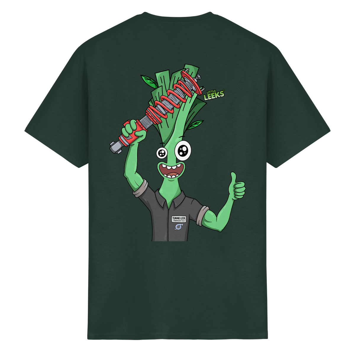 Motiv Little Leeks Nr 42: Tunerlauch - Heavy Cotton T-Shirt