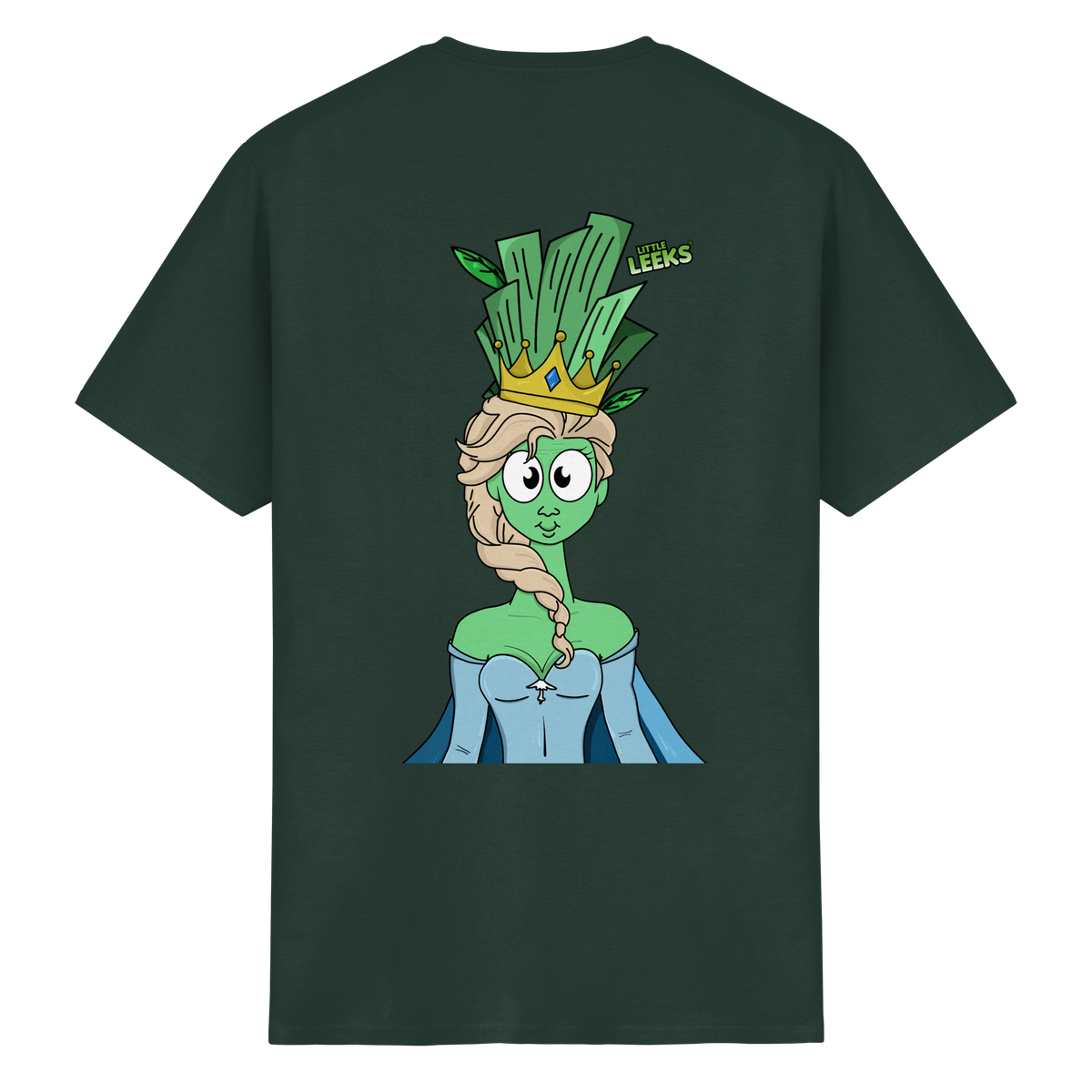 Motiv Nr 37: grüne Eisprinzessin  - Heavy Cotton T-Shirt