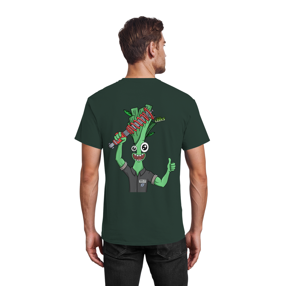 Motiv Little Leeks Nr 42: Tunerlauch - Heavy Cotton T-Shirt