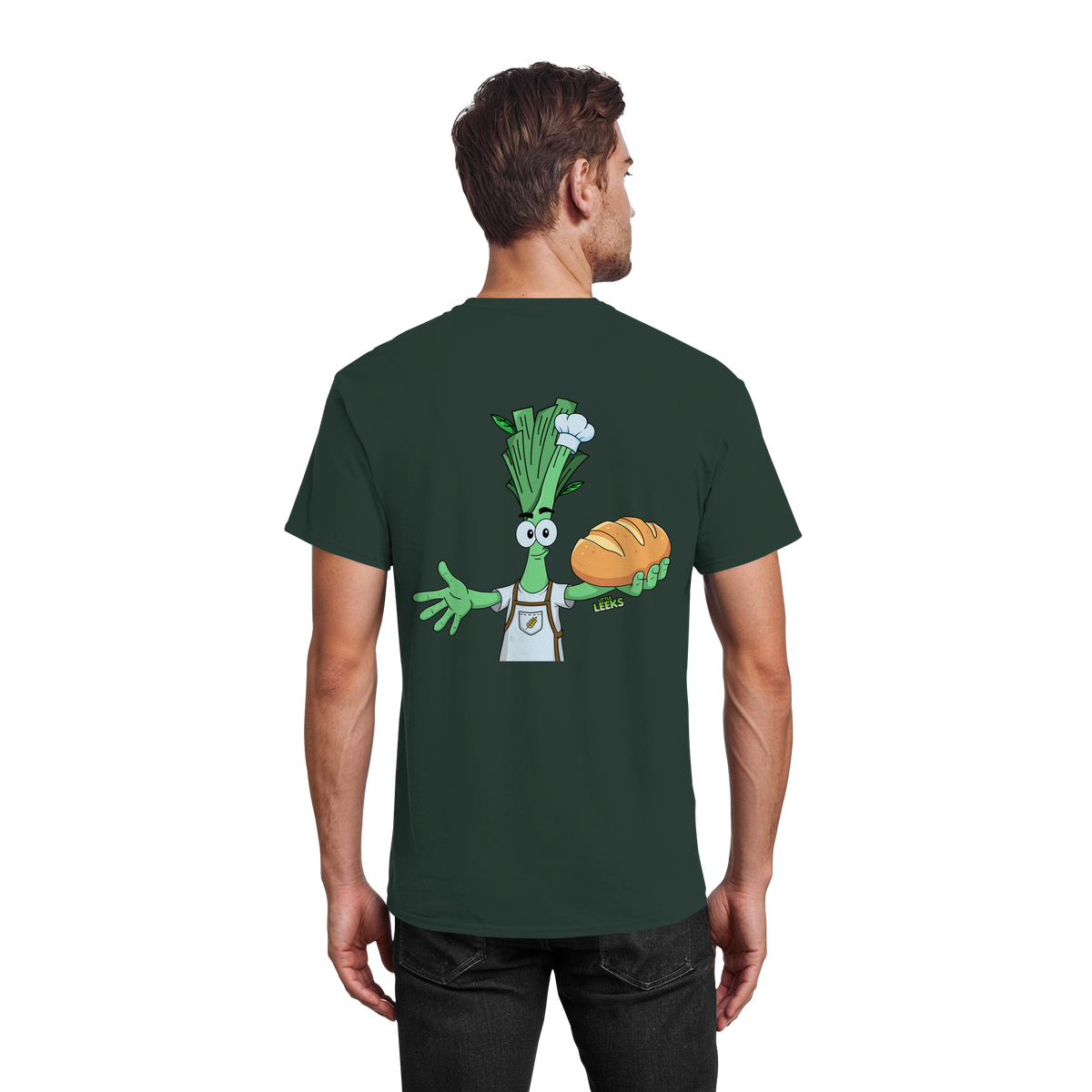 Motiv Little Leeks Nr 46: Backlauch - Heavy Cotton T-Shirt