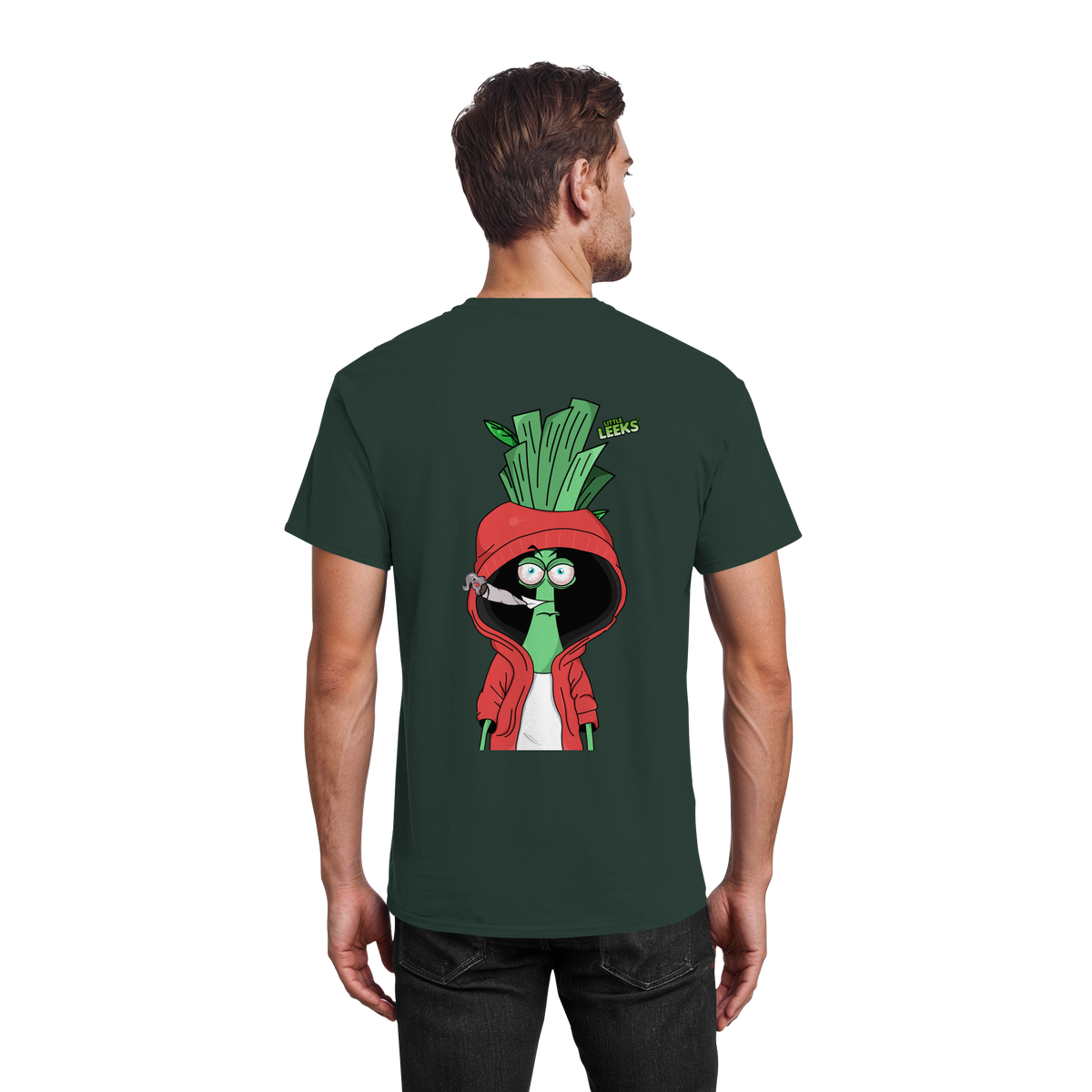 Motiv Nr 08: Smokin Green Lauch - Heavy Cotton T-Shirt