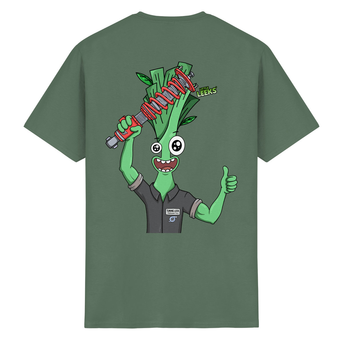 Motiv Little Leeks Nr 42: Tunerlauch - Heavy Cotton T-Shirt
