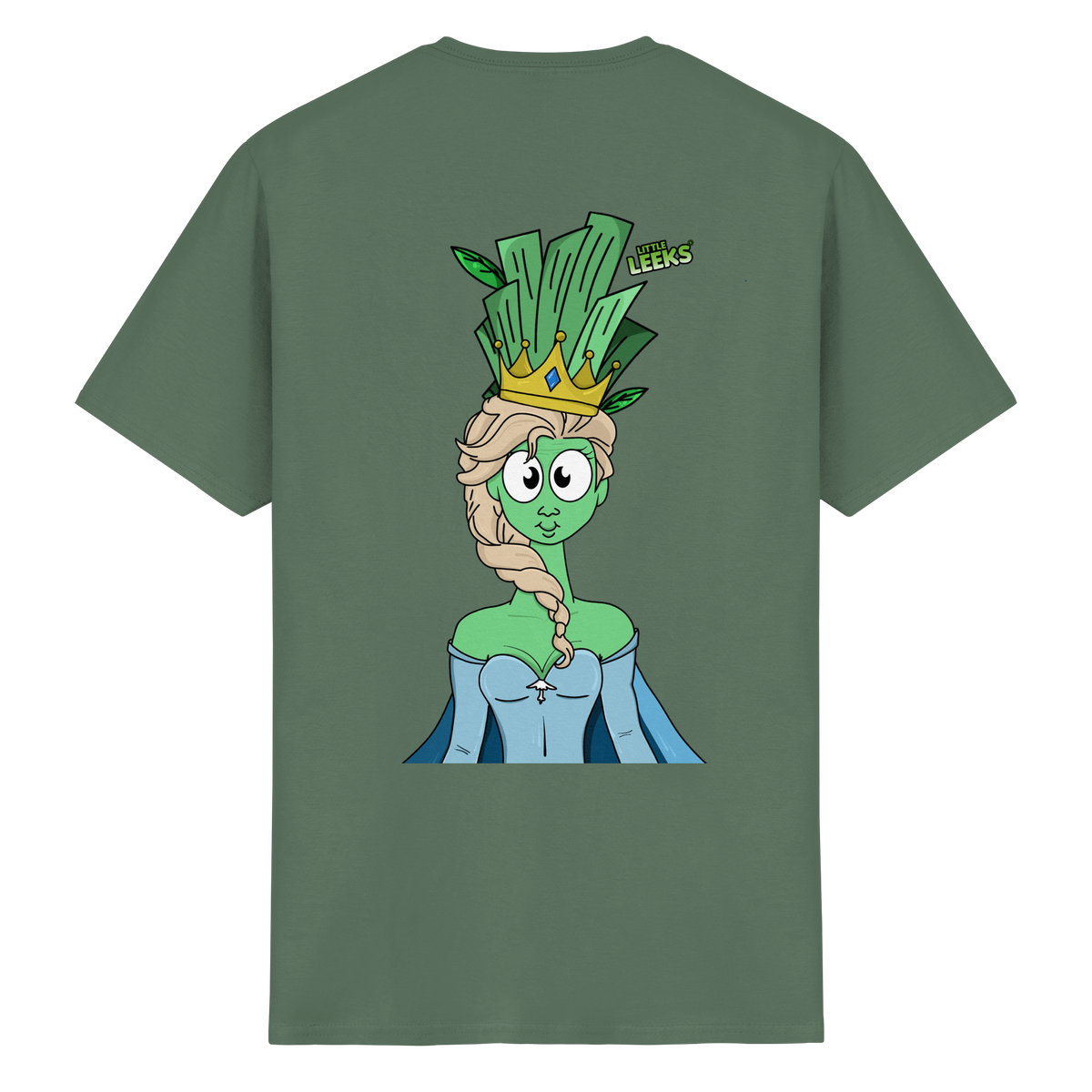 Motiv Nr 37: grüne Eisprinzessin  - Heavy Cotton T-Shirt