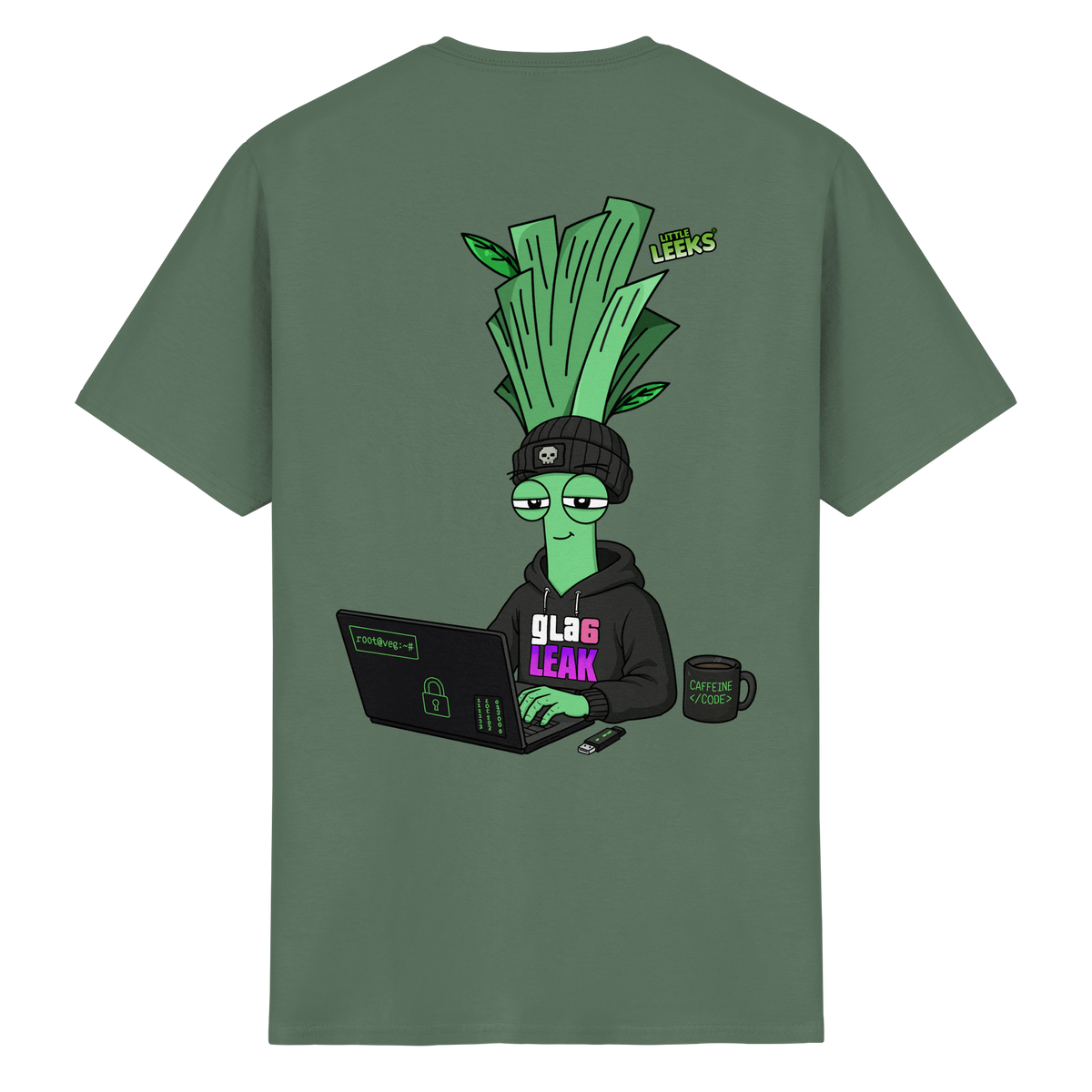 Motiv Nr 66: Cyberleek - Heavy Cotton T-Shirt