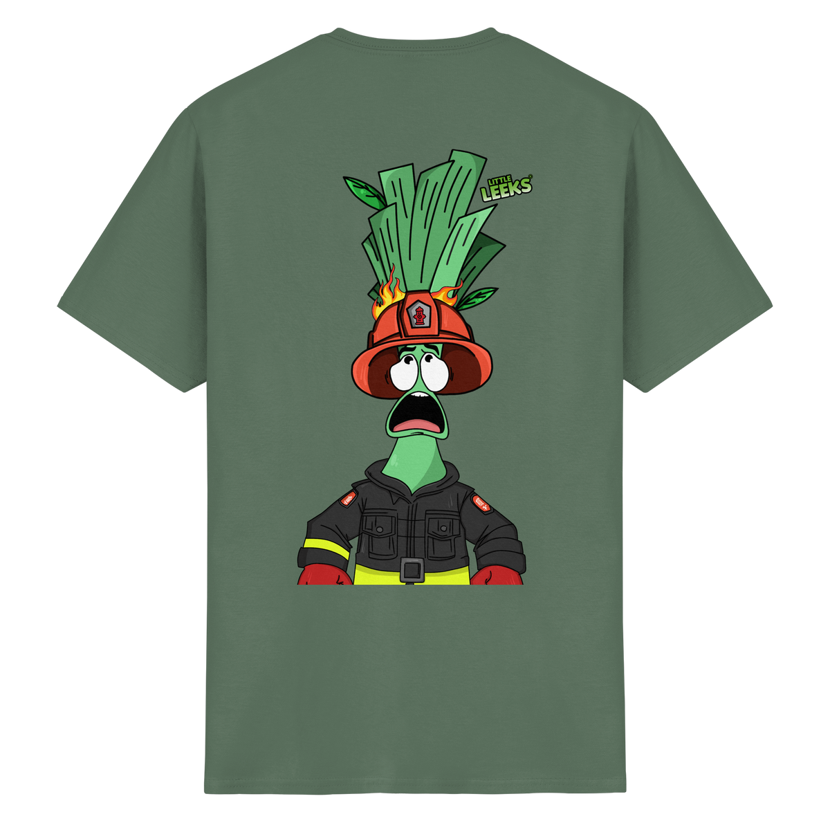 Motiv Nr 04: Feuerwehrlauch - Heavy Cotton T-Shirt