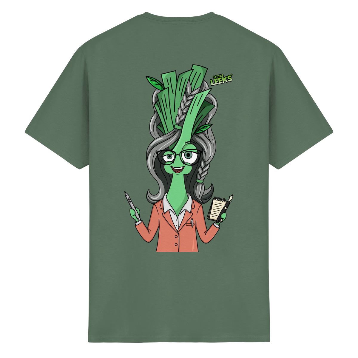 Motiv Nr 48: Bürodame Lauch - Heavy Cotton T-Shirt