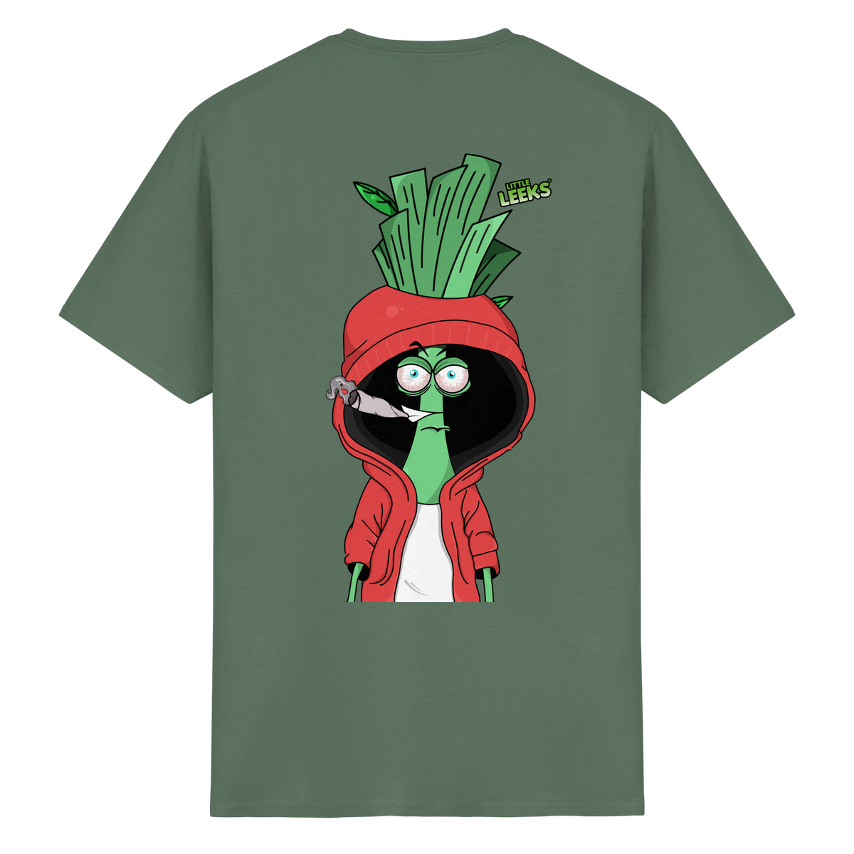 Motiv Nr 08: Smokin Green Lauch - Heavy Cotton T-Shirt