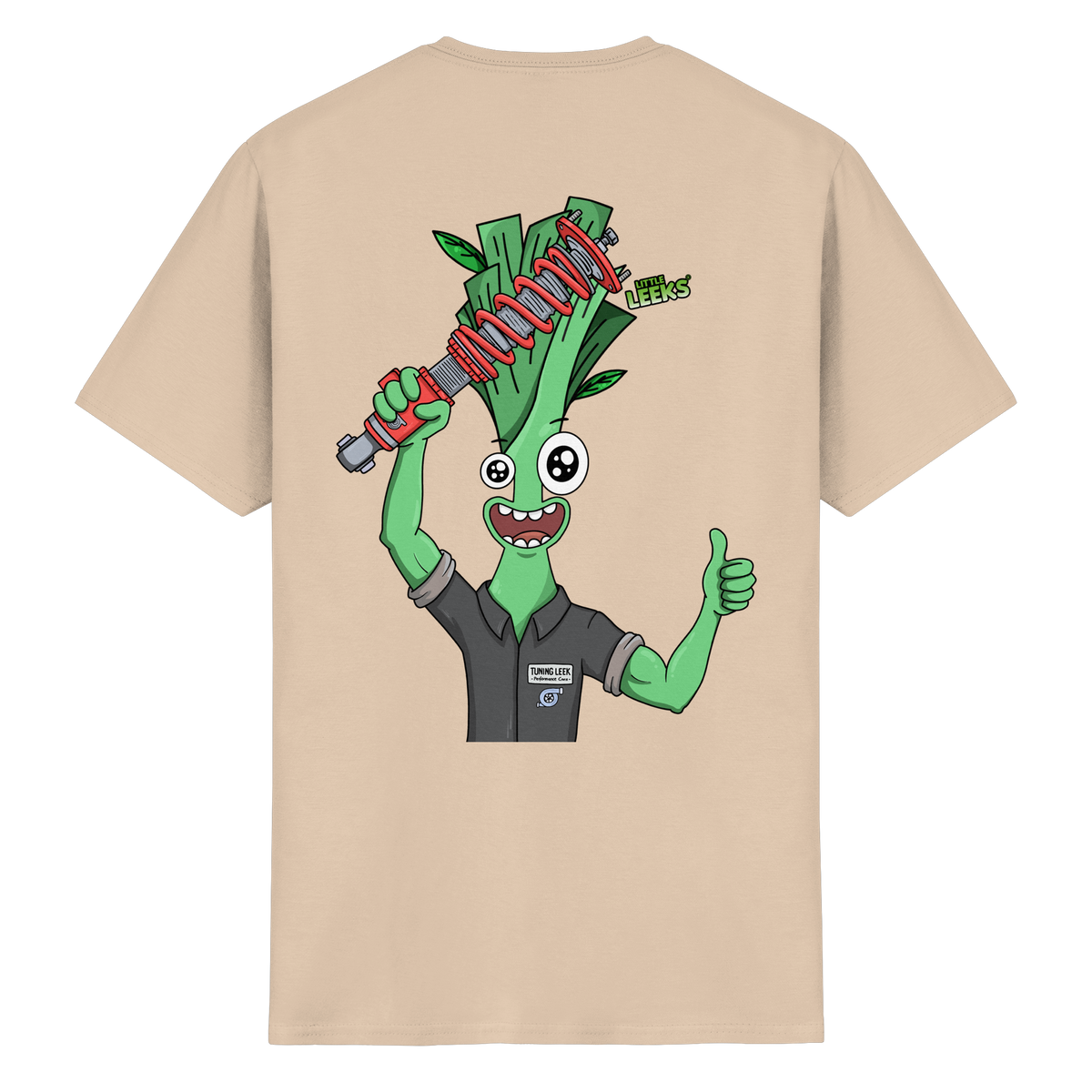 Motiv Little Leeks Nr 42: Tunerlauch - Heavy Cotton T-Shirt