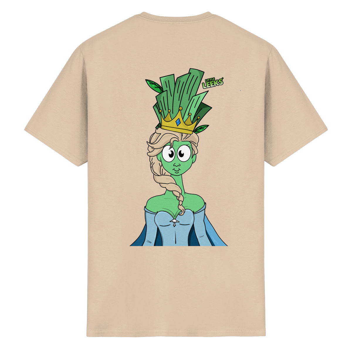 Motiv Nr 37: grüne Eisprinzessin  - Heavy Cotton T-Shirt