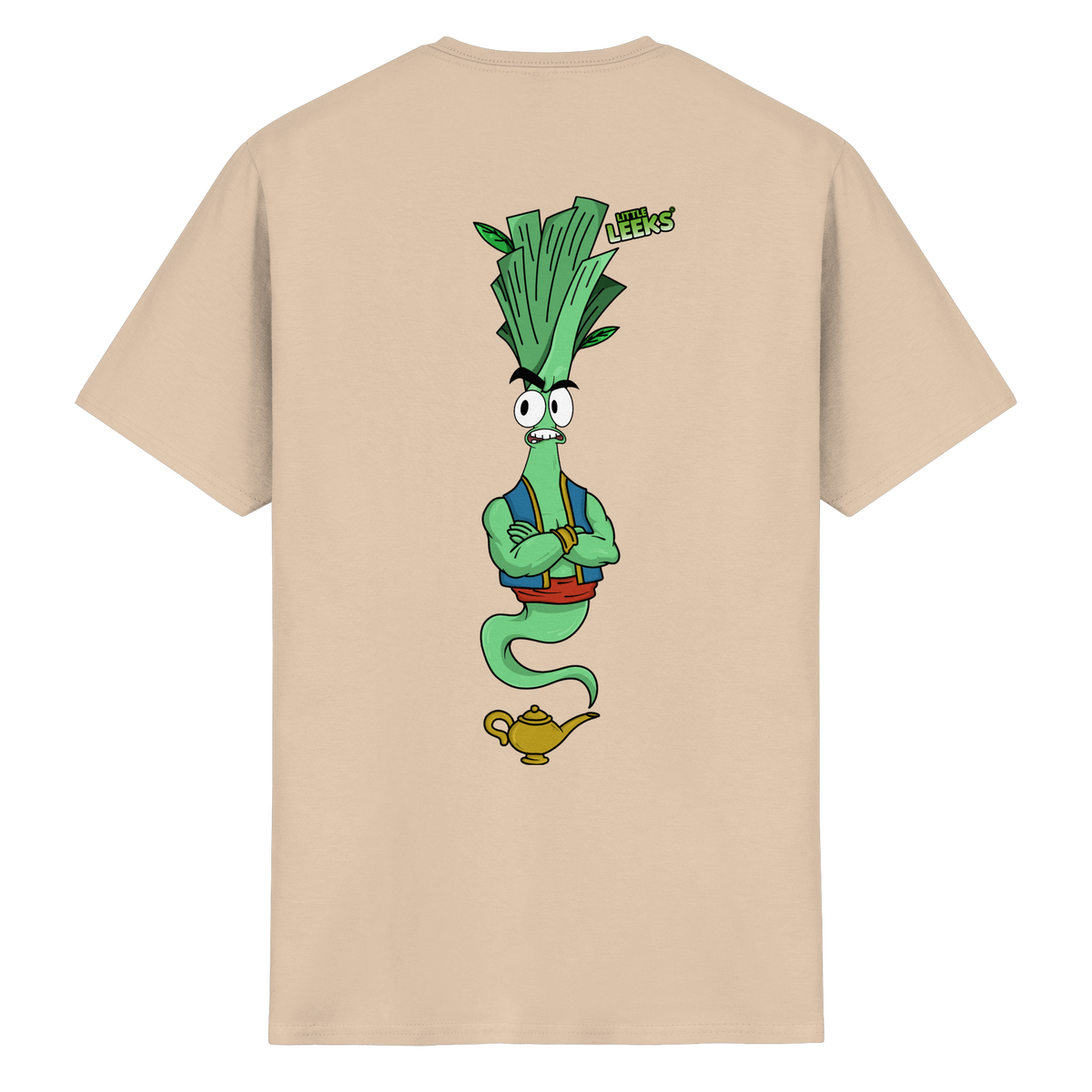 Motiv Little Leeks Nr 43: Lauch aus der Flasche - Heavy Cotton T-Shirt