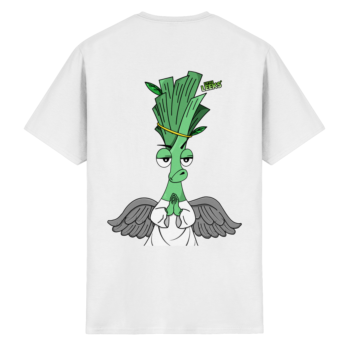 Motiv Nr 03: motivierter Engel Lauch - Heavy Cotton T-Shirt