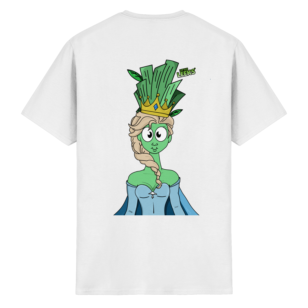 Motiv Nr 37: grüne Eisprinzessin  - Heavy Cotton T-Shirt