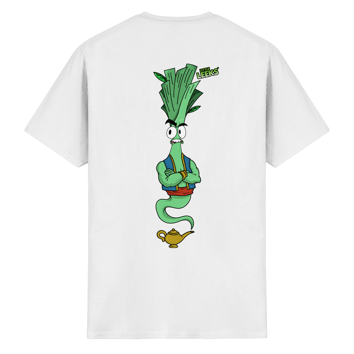 Motiv Little Leeks Nr 43: Lauch aus der Flasche - Heavy Cotton T-Shirt