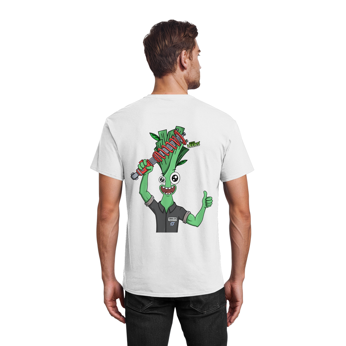 Motiv Little Leeks Nr 42: Tunerlauch - Heavy Cotton T-Shirt