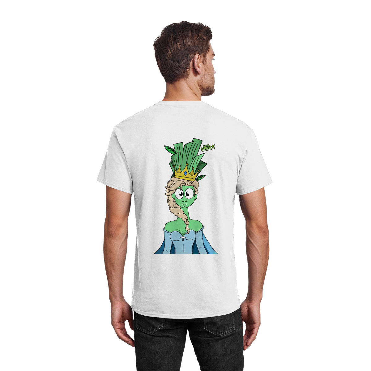 Motiv Nr 37: grüne Eisprinzessin  - Heavy Cotton T-Shirt