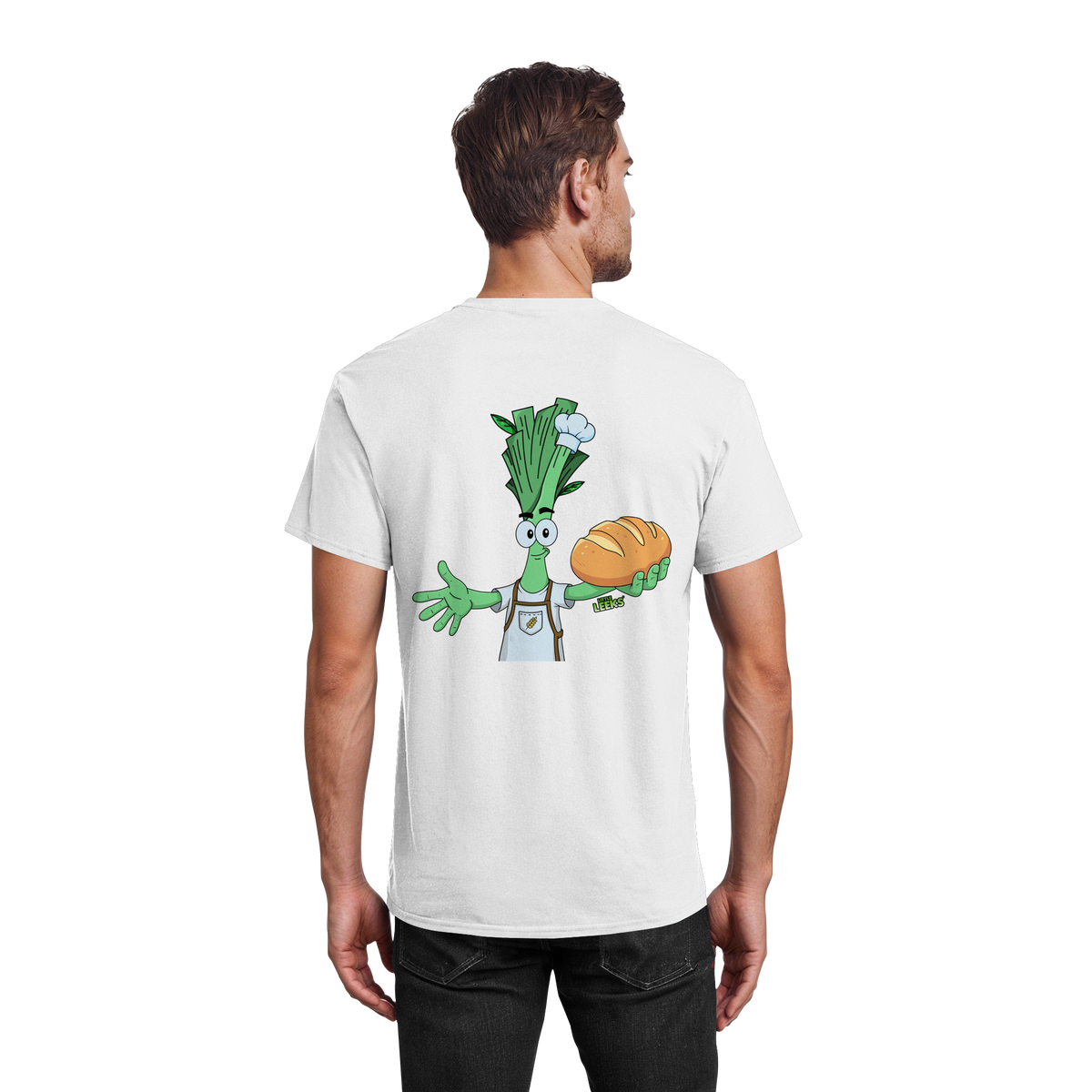 Motiv Little Leeks Nr 46: Backlauch - Heavy Cotton T-Shirt