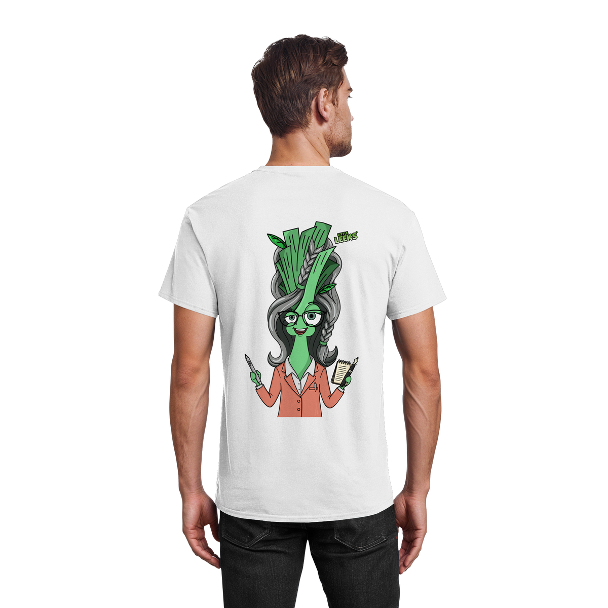 Motiv Nr 48: Bürodame Lauch - Heavy Cotton T-Shirt
