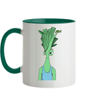 Motiv Little Leeks Nr 01: Standard Lauch  - Tasse zweifarbig