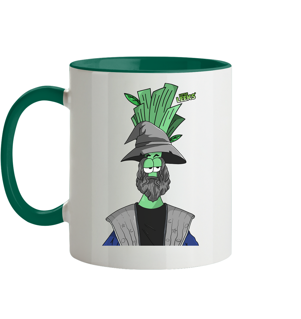 Motiv Little Leeks Nr 06: ZauberLauch - Tasse zweifarbig