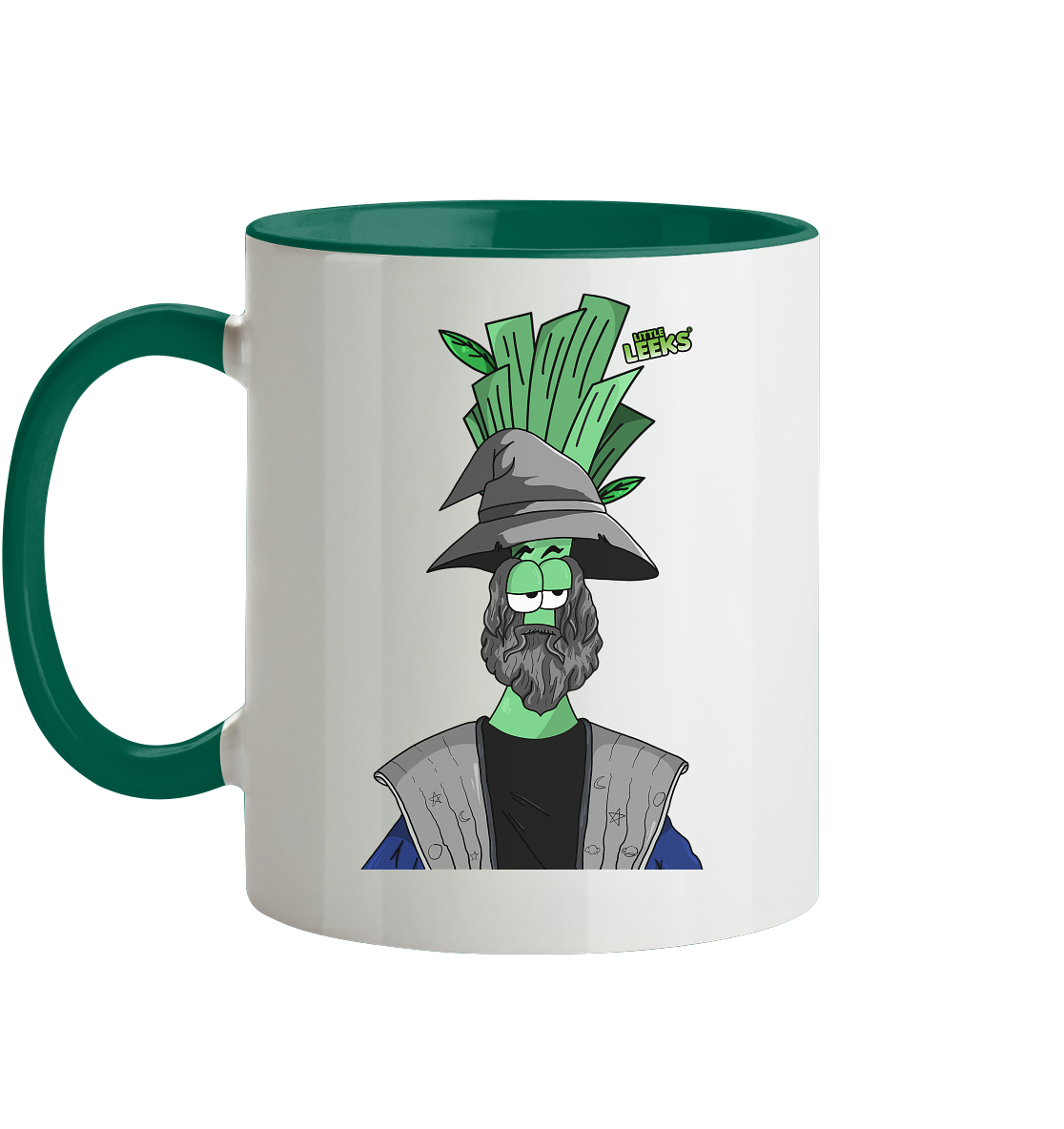 Motiv Little Leeks Nr 06: ZauberLauch - Tasse zweifarbig