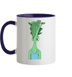 Motiv Little Leeks Nr 01: Standard Lauch  - Tasse zweifarbig