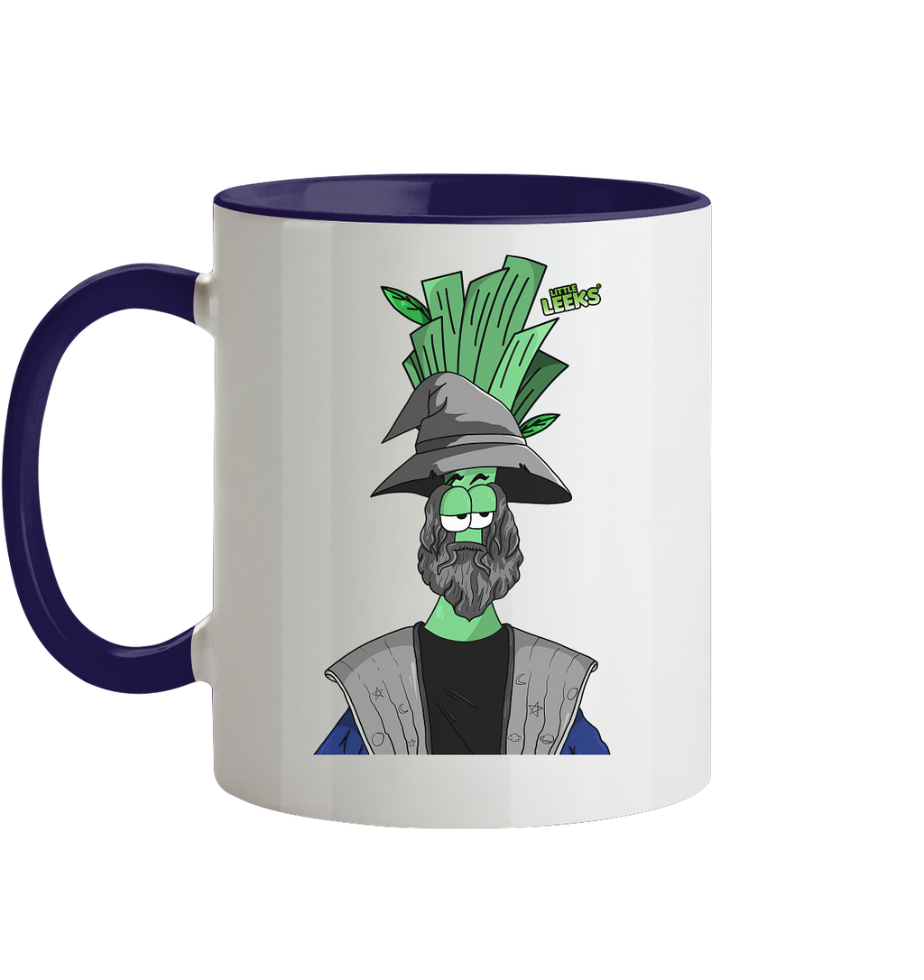 Motiv Little Leeks Nr 06: ZauberLauch - Tasse zweifarbig