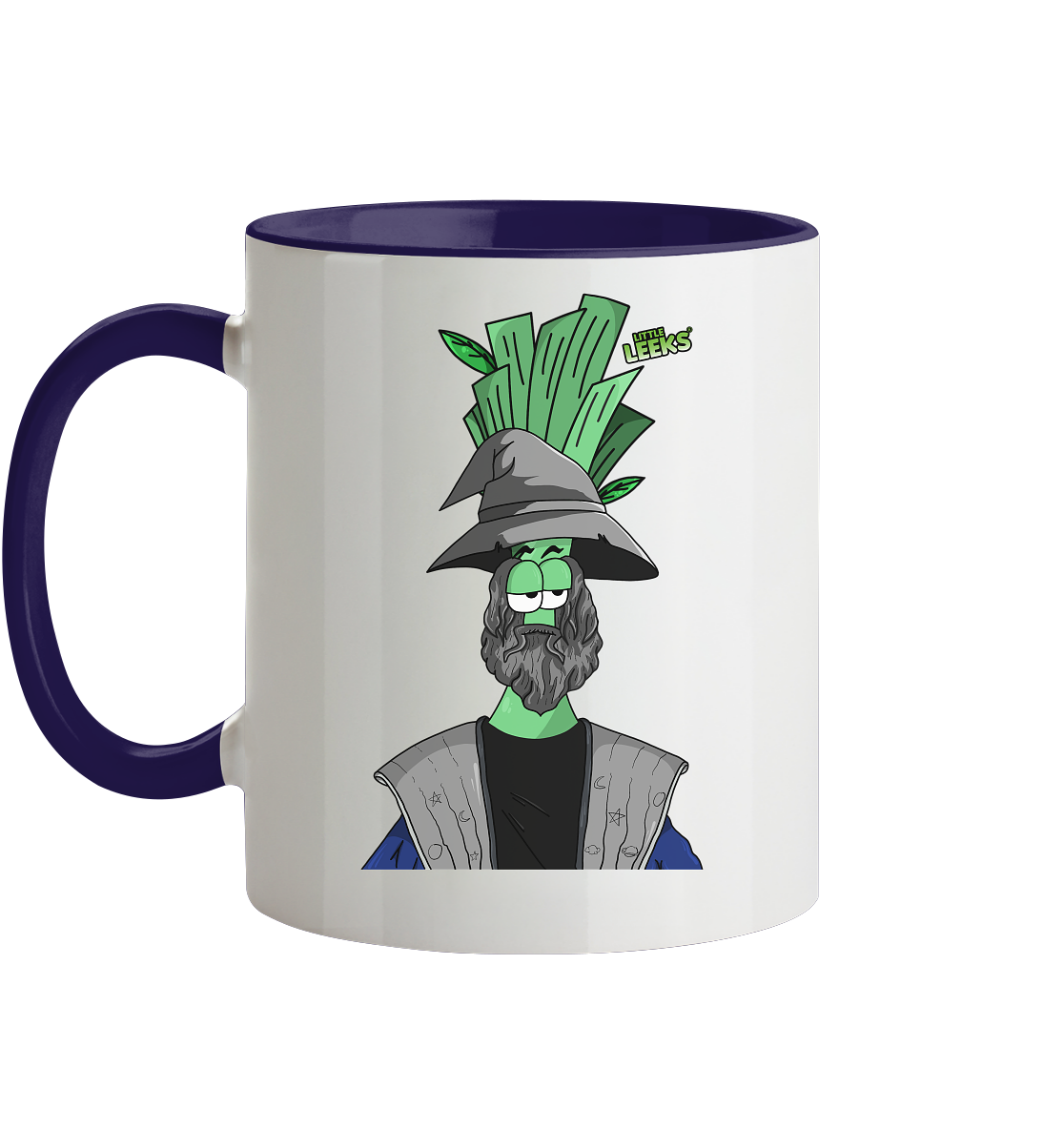 Motiv Little Leeks Nr 06: ZauberLauch - Tasse zweifarbig