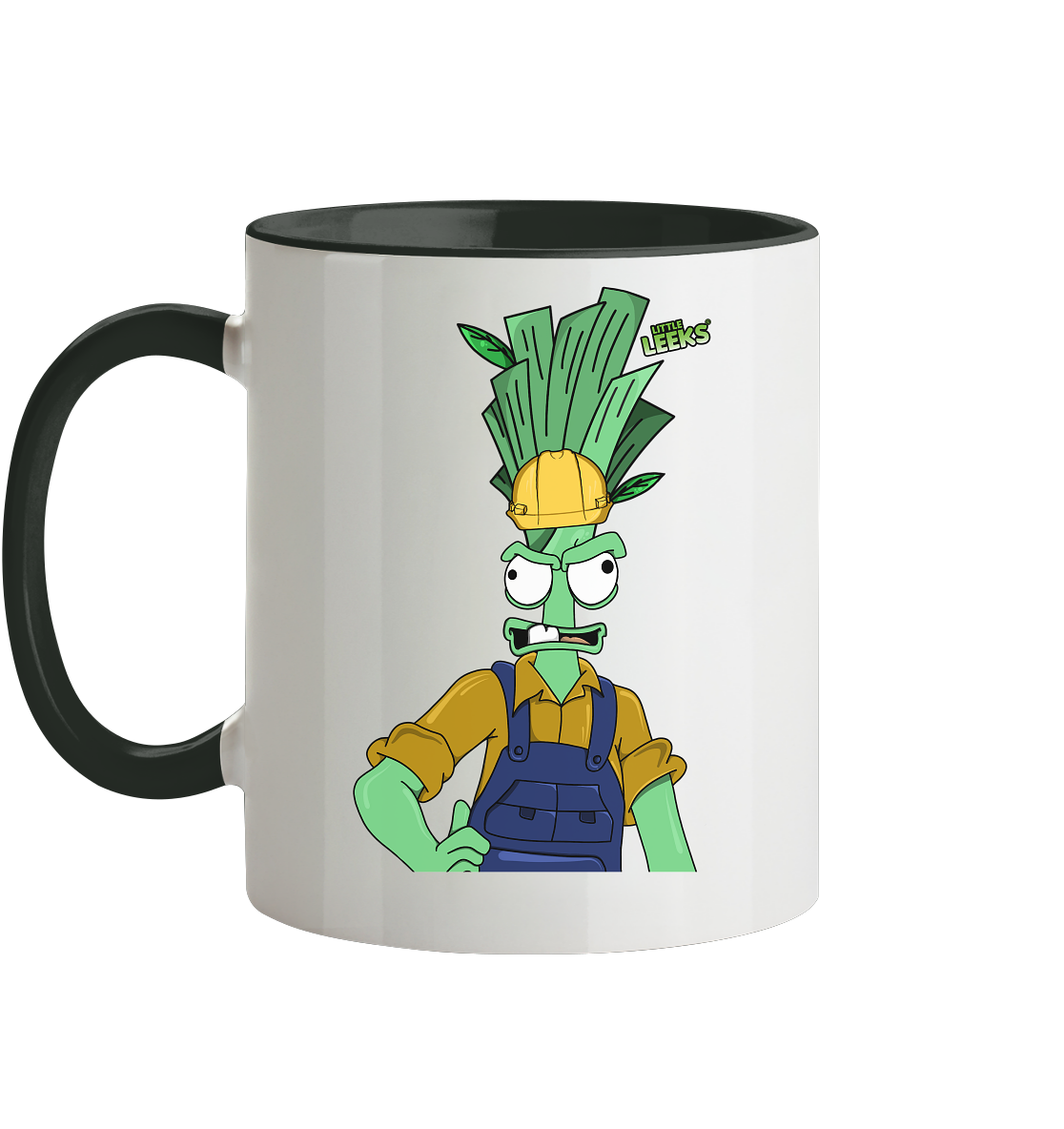 Motiv Nr 13: Meister der Lauchstelle - Tasse zweifarbig
