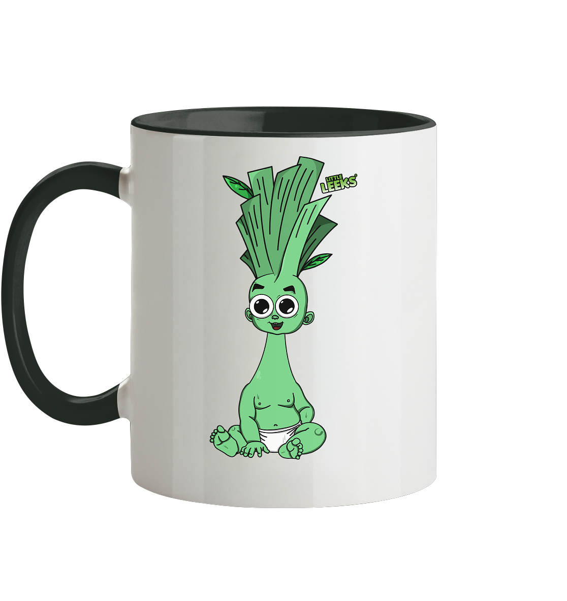 Motiv Nr 17: Babylauch - Tasse zweifarbig