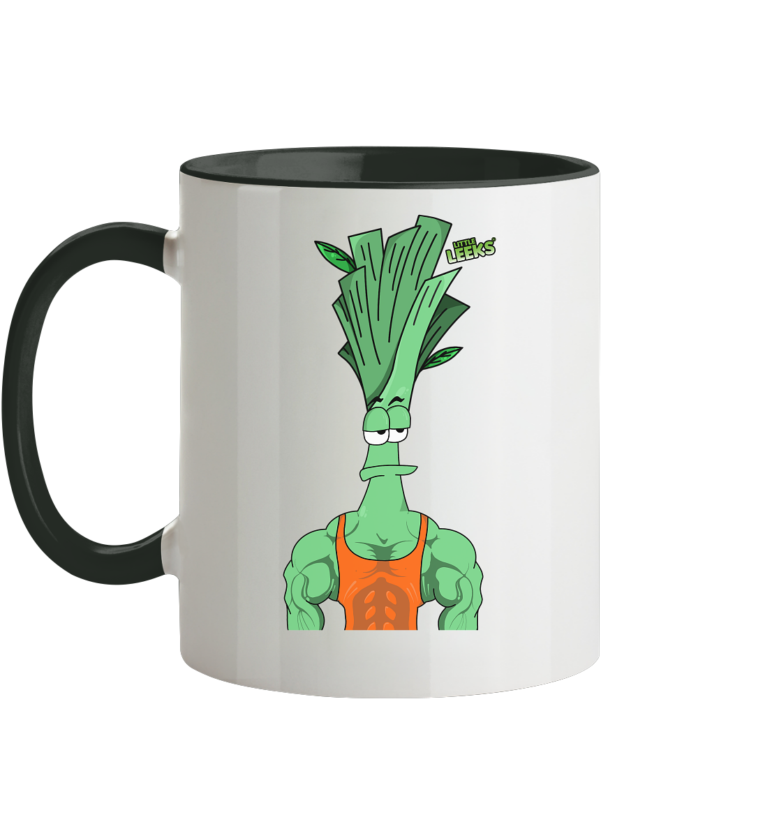 Motiv Nr 11: Gemüsebuilder - Tasse zweifarbig