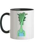 Motiv Little Leeks Nr 01: Standard Lauch  - Tasse zweifarbig