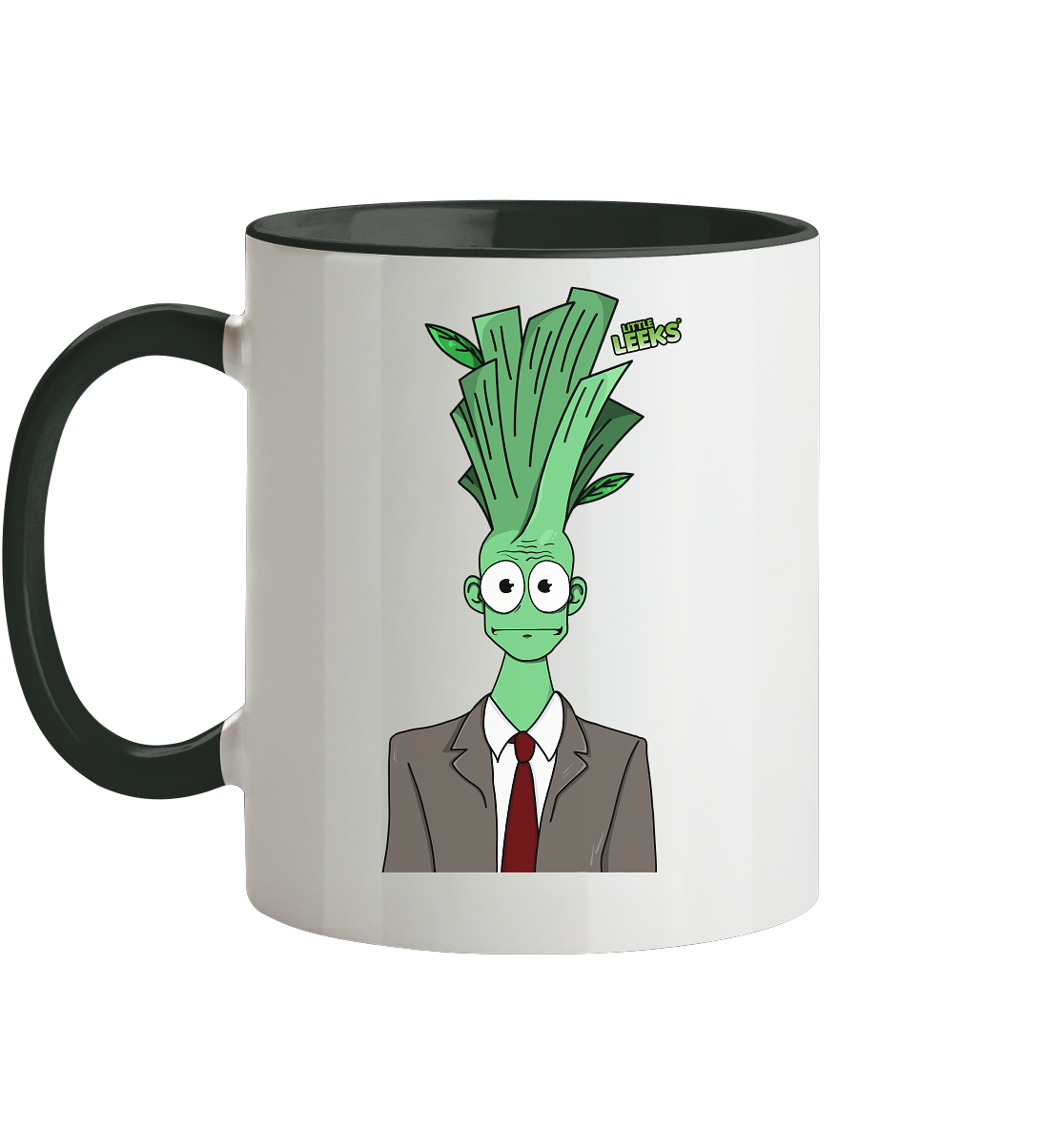 Motiv Nr 16: Politleek - Tasse zweifarbig