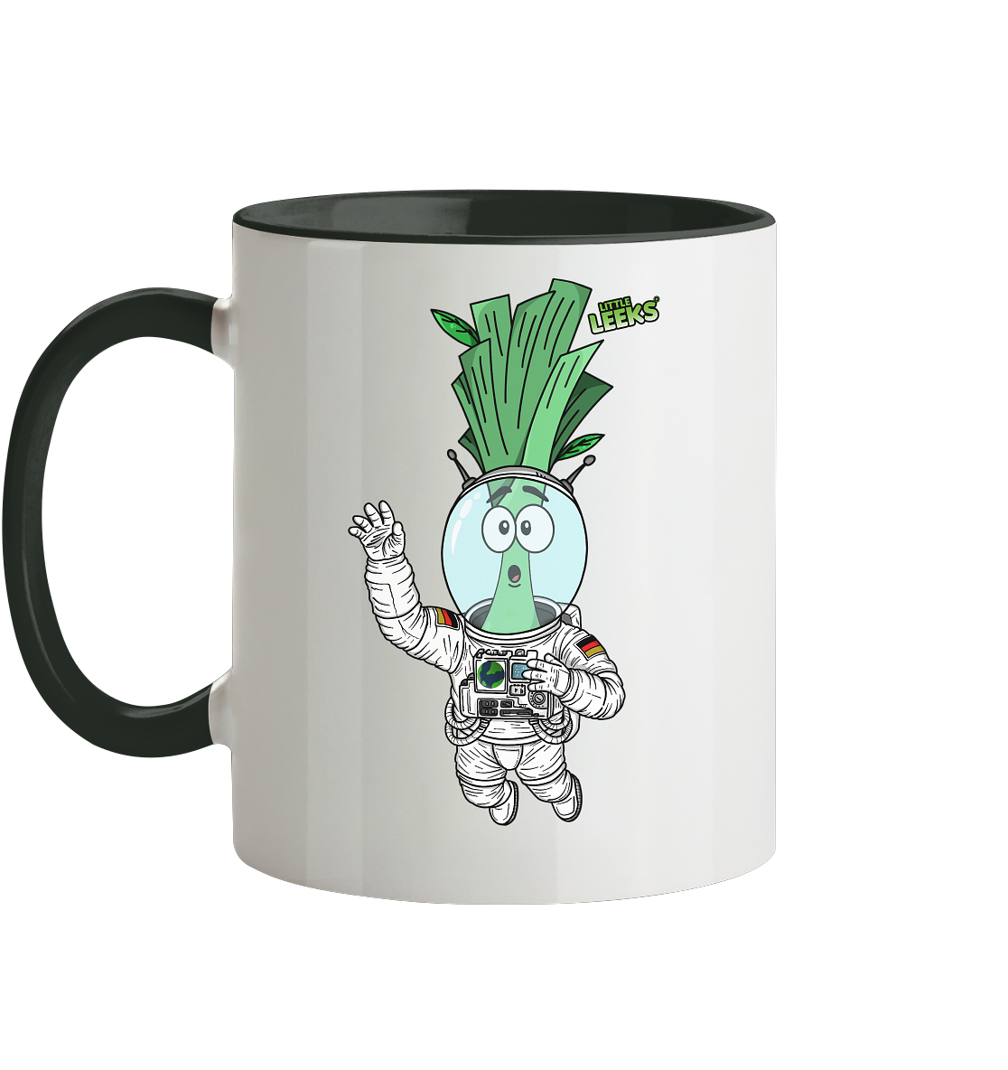 Motiv Little Leeks Nr 45: Astrolauch - Tasse zweifarbig