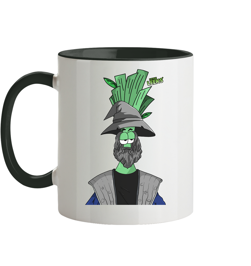 Motiv Little Leeks Nr 06: ZauberLauch - Tasse zweifarbig