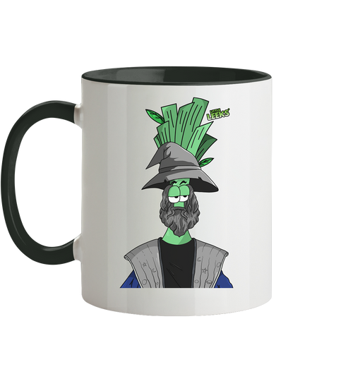 Motiv Little Leeks Nr 06: ZauberLauch - Tasse zweifarbig