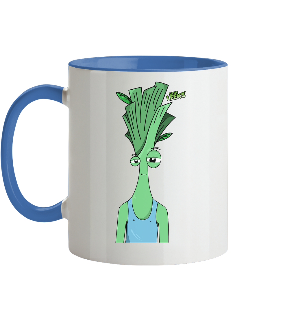 Motiv Little Leeks Nr 01: Standard Lauch  - Tasse zweifarbig